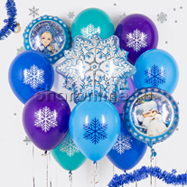 Набор шаров "Поздравление с Новым годом"