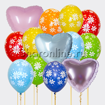 Набор шаров "Ромашки"