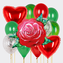 Набор шаров "Роза"