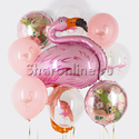Набор шаров "Розовый фламинго" - изображение 1