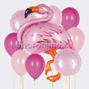 Набор шаров "Розовый фламинго" - изображение 1