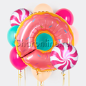 Набор шаров "Сладкий пончик" - изображение 1