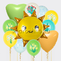 Набор шаров "Солнечный день"