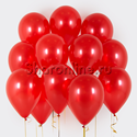 Облако красных шариков металлик - изображение 1