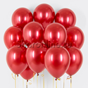 Облако красных шаров "Хром" - изображение 1