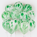 Облако многоцветных зеленых шариков - изображение 1