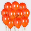Облако мраморных красно-оранжевых шариков - изображение 1