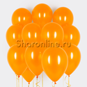 Облако оранжевых шариков металлик - изображение 1