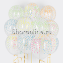 Облако Прозрачных шариков "Разноцветное конфетти" - изображение 1