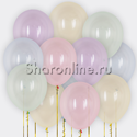 Облако прозрачных шаров "Ассорти" - изображение 1