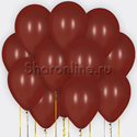 Облако шариков шоколадного цвета - изображение 1