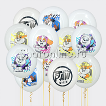 Облако шаров "Щенячий Патруль"