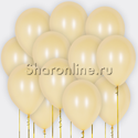 Облако желтых шаров "Макаронс" - изображение 1