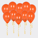 Оранжевые шары металлик - изображение 1
