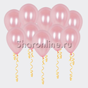 Розовые шары металлик - изображение 1