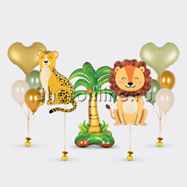 Сет из шаров "Африка жаркая"
