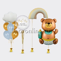 Сет из шаров "Медвежонок для мальчика"