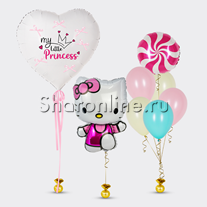 Сет из шаров "Hello Kitty"