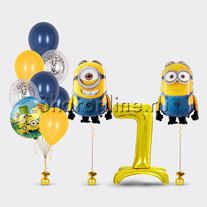 Сет из шаров "Миньончики"