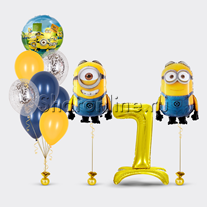 Сет из шаров "Миньончики"