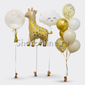 Сет из шаров "Welcome home" жирафик - изображение 1