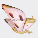 Шар 3D Фигура "Карнавальные крылья" розовый 114 см - изображение 2