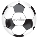 Шар 3D Сфера "Футбольный мяч" 41 см - изображение 1