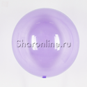 Шар Bubble фиолетовый 46 см - изображение 1