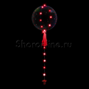 Шар Bubble на красной светодиодной ленте - изображение 1