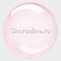 Шар Bubble розовый 46 см - изображение 1
