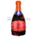 Шар Фигура "Бутылка шампанского" на Хэллоуин 99 см - изображение 1