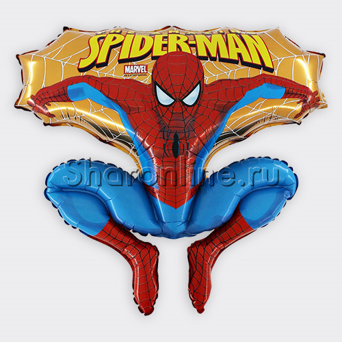 Шар Фигура "Человек-паук в прыжке" 81 см - изображение 1