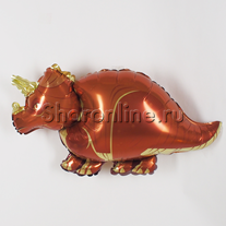 Шар Фигура Динозавр "Трицератопс" 91 см