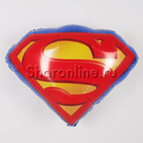 Шар Фигура "Эмблема Супермена" 66 см