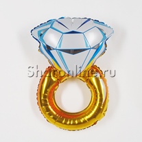 Шар Фигура "Кольцо с бриллиантом" 70 см