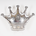 Шар Фигура "Корона" серебро 102 см - изображение 1