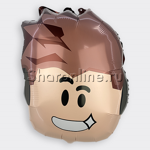 Шар Фигура "Мальчик в наушниках" 58 см - изображение 1