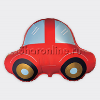 Шар Фигура "Машина" красная 94 см