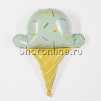 Шар Фигура "Мятное мороженое" 76 см