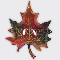 Шар Фигура "Осенний лист" клен 75 см