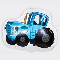 Шар Фигура "Синий трактор" 66 см