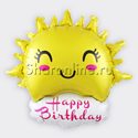 Шар Фигура "Солнце" на день рождения 81 см - изображение 1