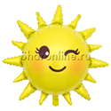 Шар Фигура "Солнце" подмигивающее 79 см - изображение 1