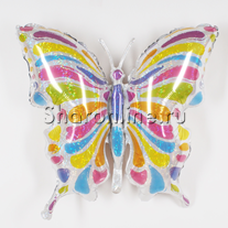 Шар Фигура "Сверкающая бабочка" голография 84 см