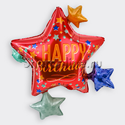 Шар Фигура "Звезда Happy Birthday" 74 см - изображение 2