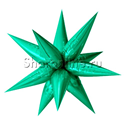 Шар Фигура "Звезда составная" зеленая 66 см - изображение 1