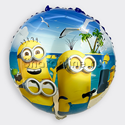 Шар Круг "Банановые человечки" 46 см - изображение 2