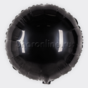 Шар Круг Черный 46 см - изображение 1