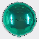 Шар "Круг" зеленый 46 см - изображение 1