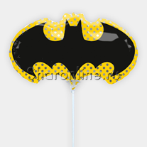 Шар мини-фигура "Бэтмен" эмблема 28 см